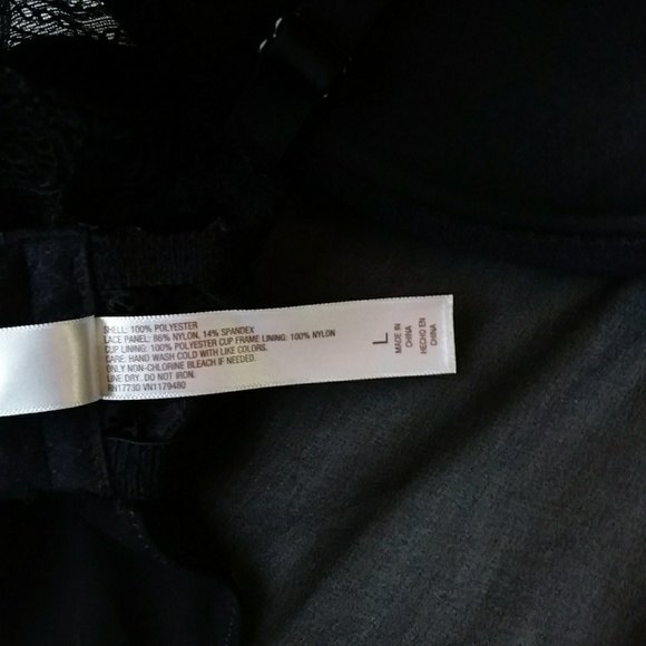 Gilligan & O'malley | Black Push-up Lace Lingerie - Picture 3 of 9